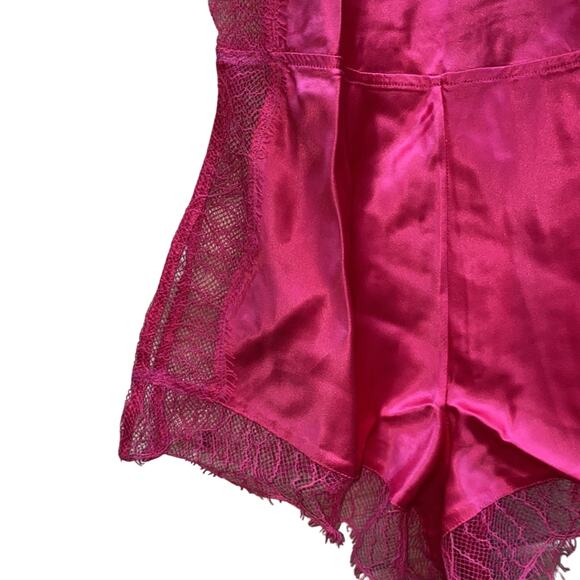 Naked Princess Silk Lace Ella Romper Sexy Lingerie New with Tags Size Medium - Picture 4 of 11